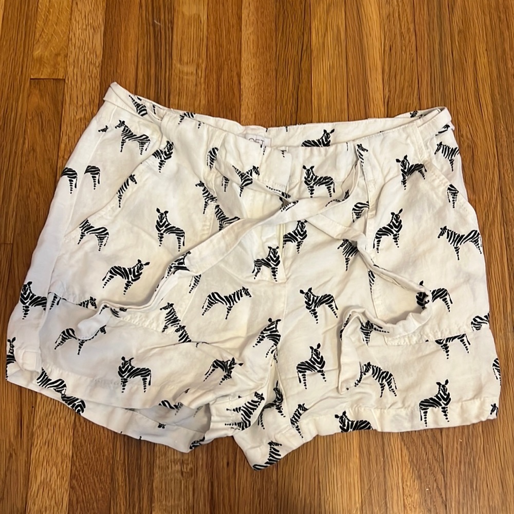 Zebra Shorts